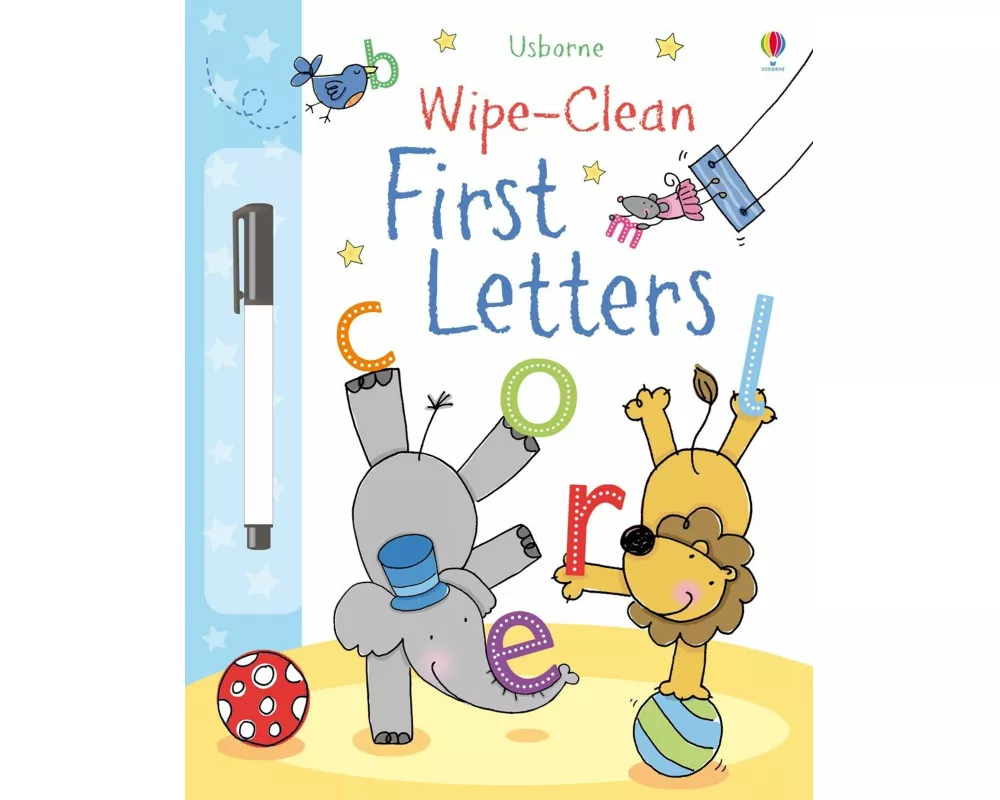 Wipe-Clean First Letters