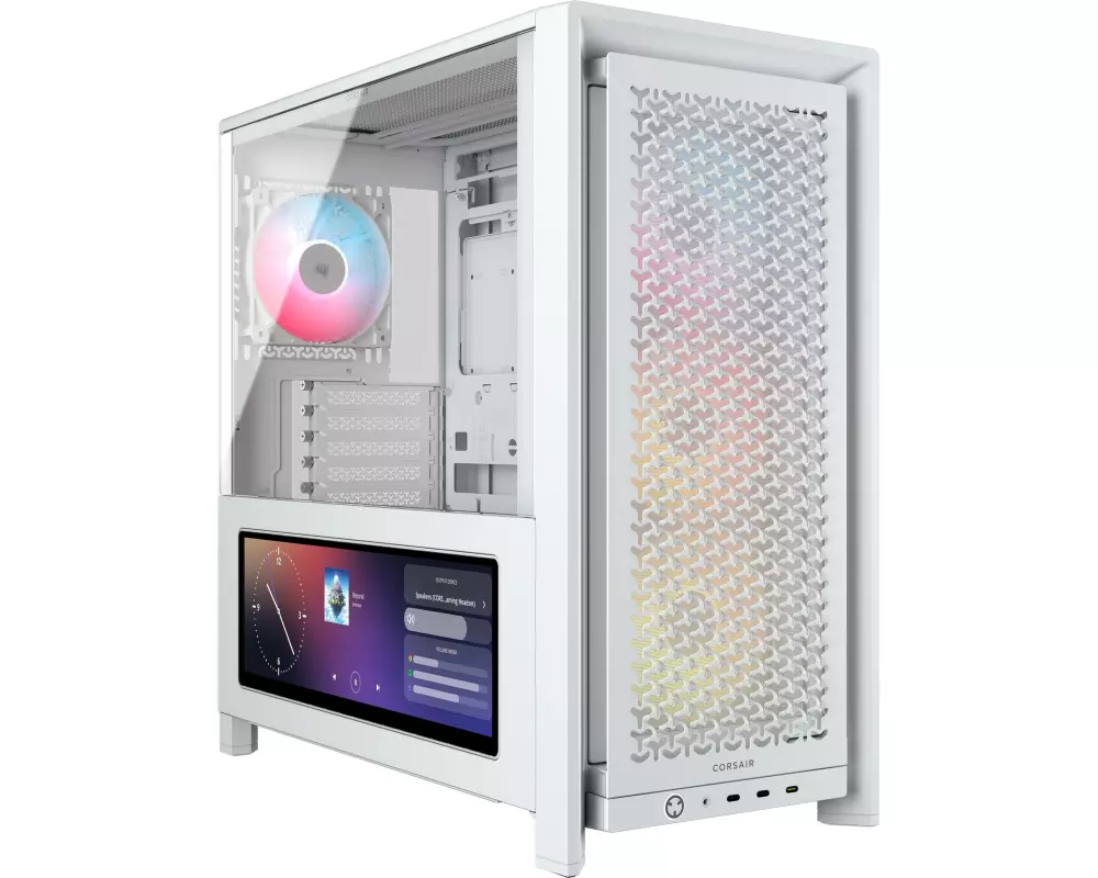 Corsair PC-Gehäuse FRAME 4000D LCD RS ARGB Premium Mid-Tower