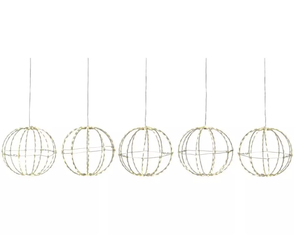 STT LED-Lichtervorhang Royal Ball 550 LED, Ø 16 cm