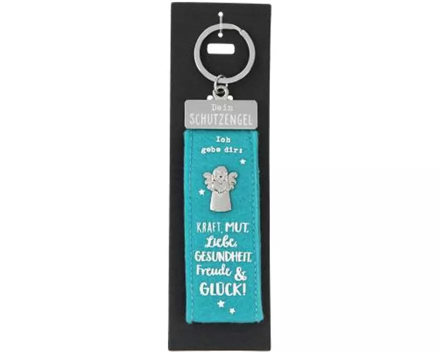 Depesche Schlüsselanhänger Ich gebe die Kraft, Mut, Liebe Aus Filz