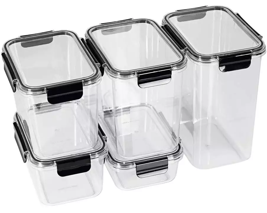 GOURMETmaxx Vorratsbehälter Click-it Transparent