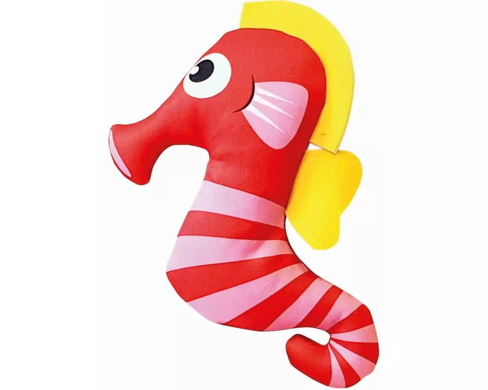 Nobby Schwimmspielzeug Floating Seepferdchen, 19 cm, Rot