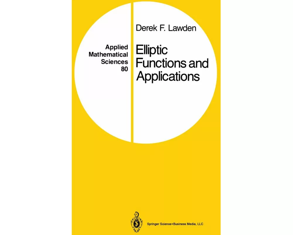 Elliptic Functions and Applications