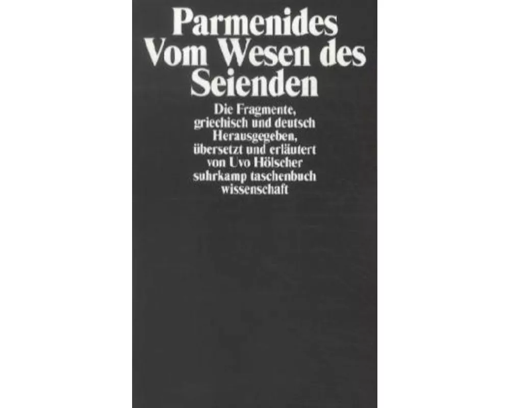Vom Wesen des Seienden