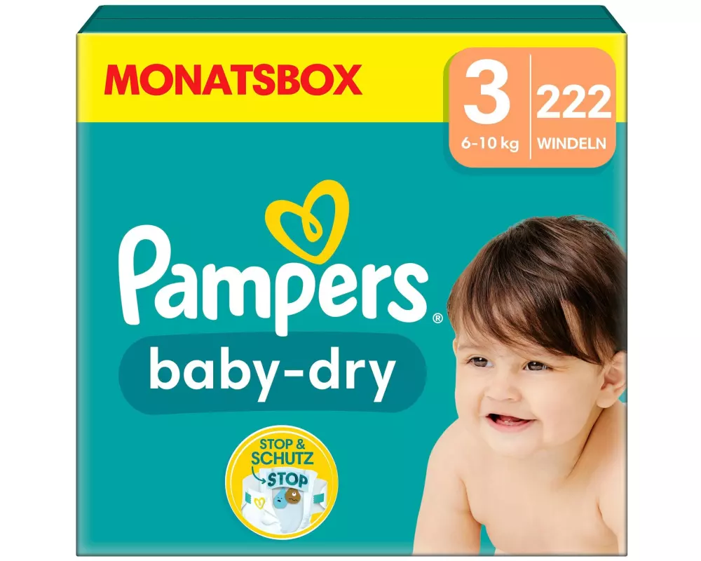 Pampers Windeln Baby Dry Midi Grösse 3