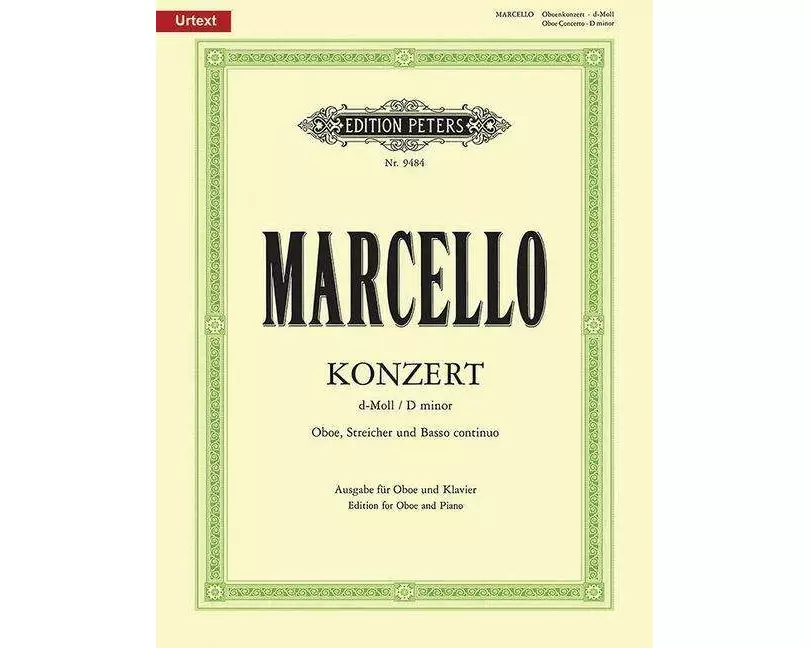 Oboenkonzert d-Moll für Oboe u. Klavier, Urtext (Fechner)