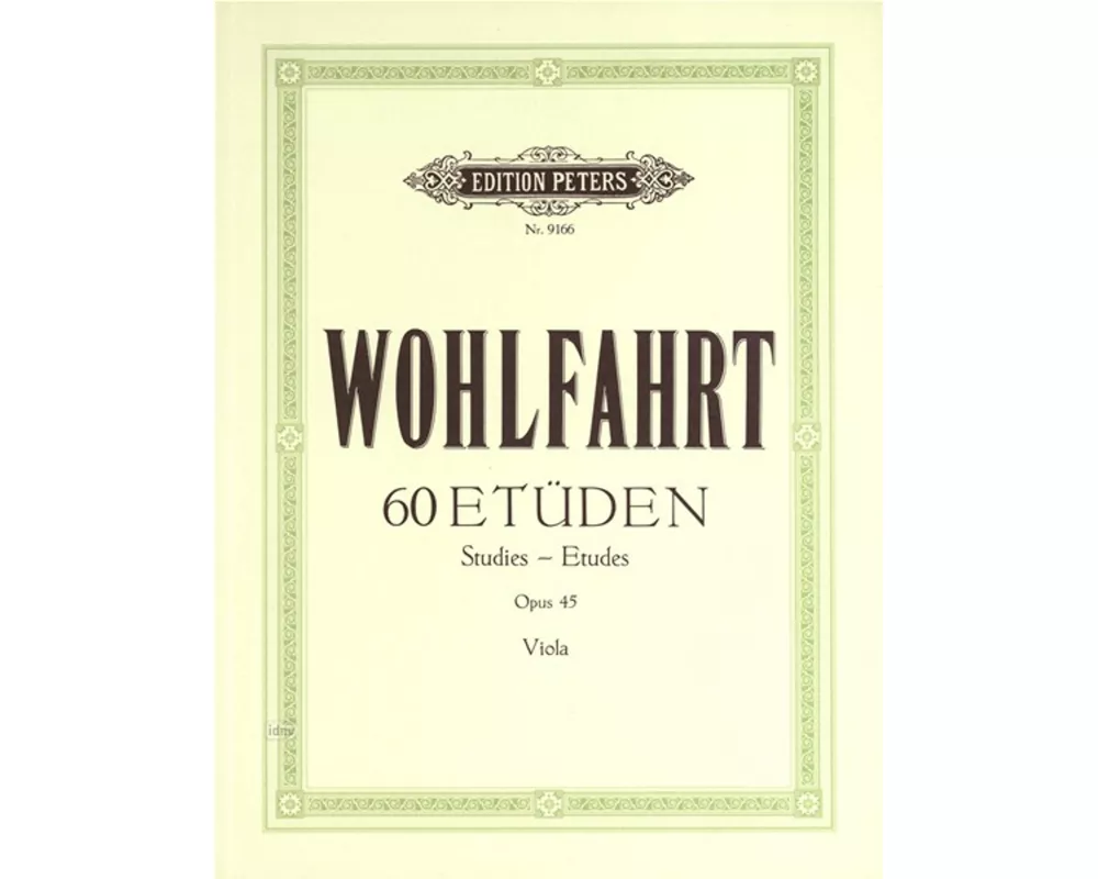 60 Etüden für Violine solo op. 45