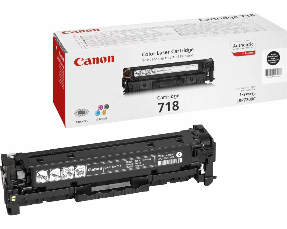 Canon Toner 718 / 2662B002 Black