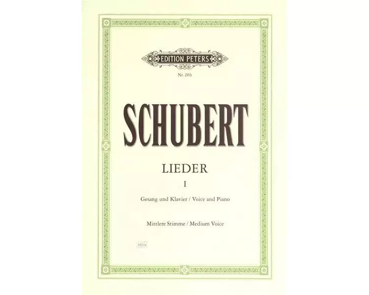 Lieder, Band 1, mittlere Stimme
