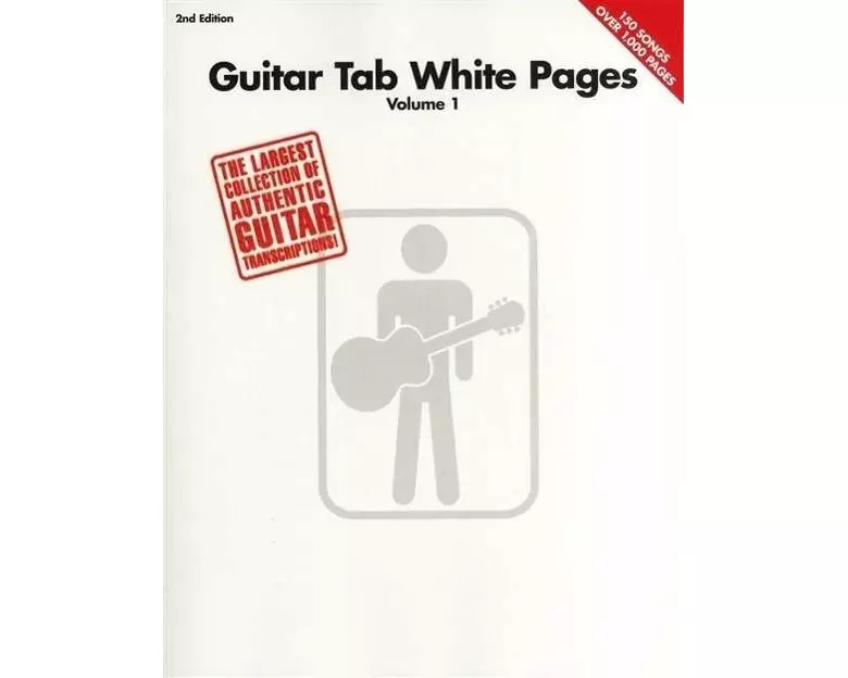 Guitar Tab White Pages - Volume 1