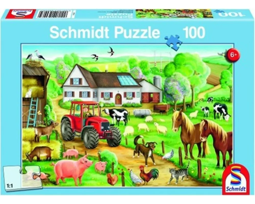 Fröhlicher Bauernhof, 100 Teile