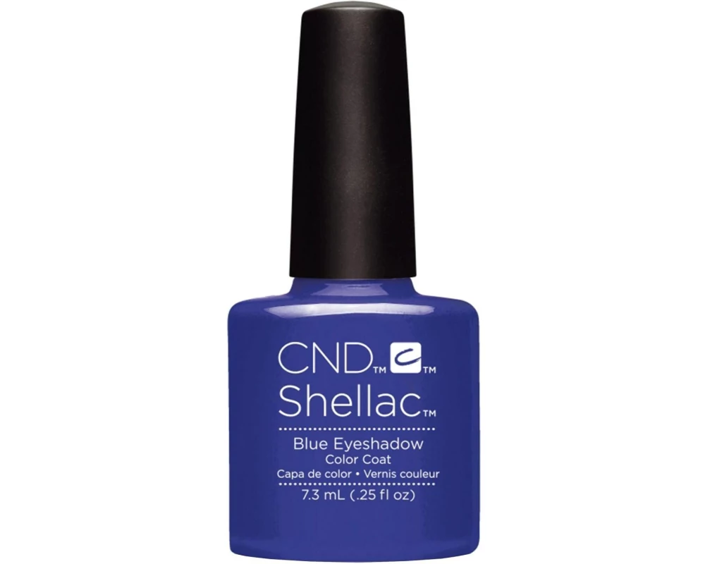 cnd Shellac Blue Eyeshadow UV-Nagellack 7.3 ml Blue Eyeshadow
