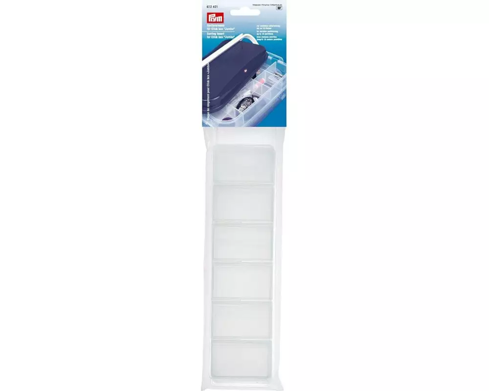 Prym Aufbewahrungsbox Click Box Jumbo Sortiereinsatz