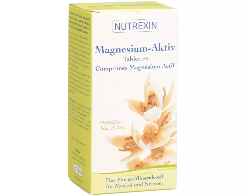 Nutrexin Magnesium-Aktiv 120 Tabletten