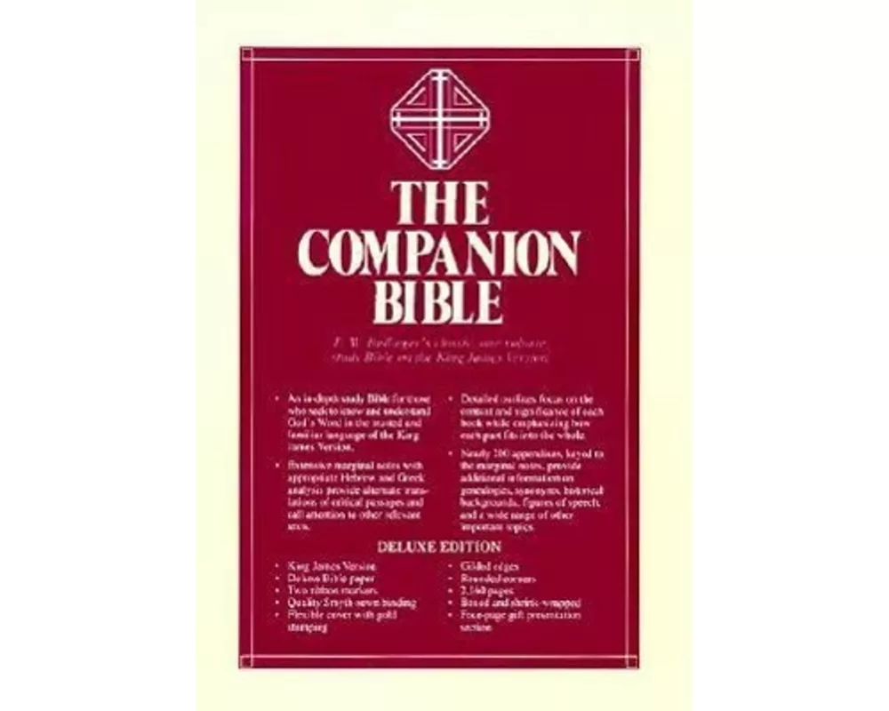 Companion Bible (Black)Genuine Leather.Genuine Leather