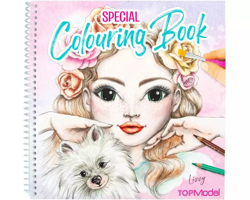 Topmodel Malbuch Top Model Lizzy 40 Seiten