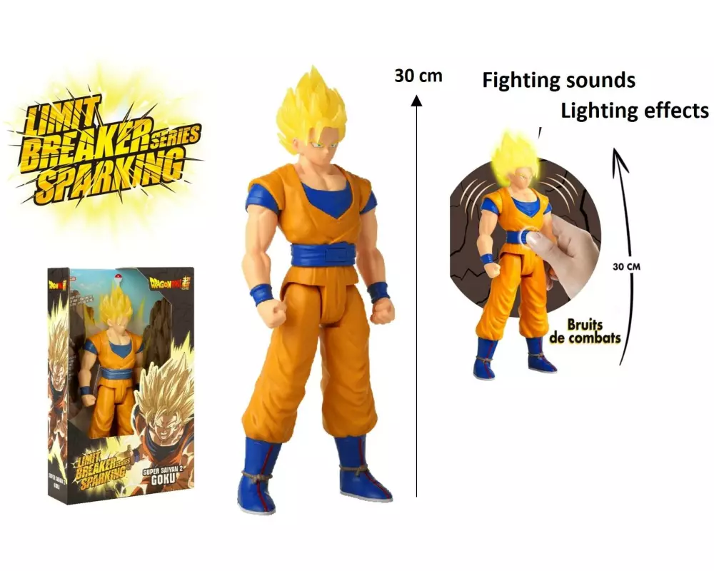 BANDAI DB SS2 Goku Light & Sound