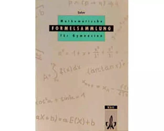 Mathematische Formeln. Formelsammlung Ausgabe M