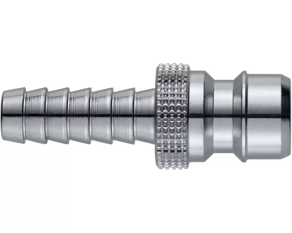Neomatic Schlauchstecker Messing verchromt 11 mm