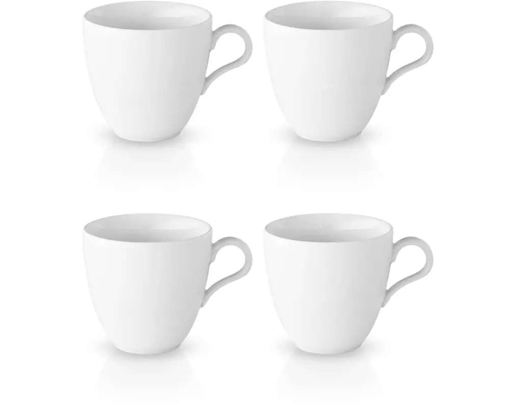Eva Solo Cappuccinotasse Legio 300 ml, 4 Stück, Weiss