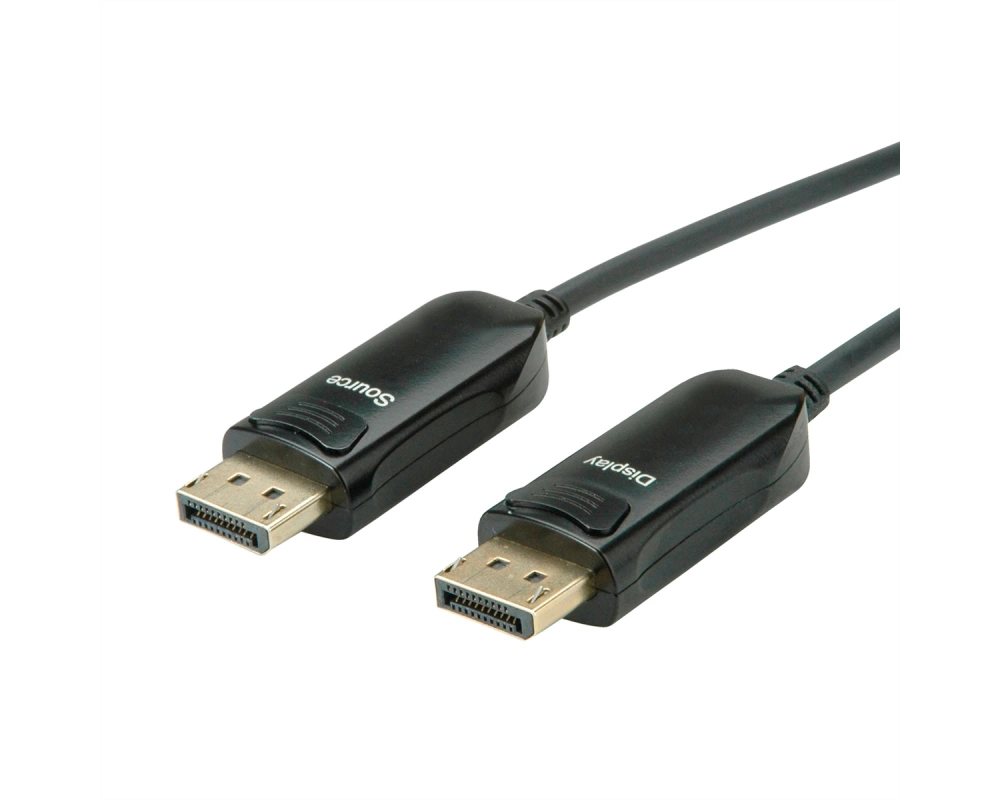 ROLINE DisplayPort v1.4 Kabel (AOC), ST/ST, 30 m