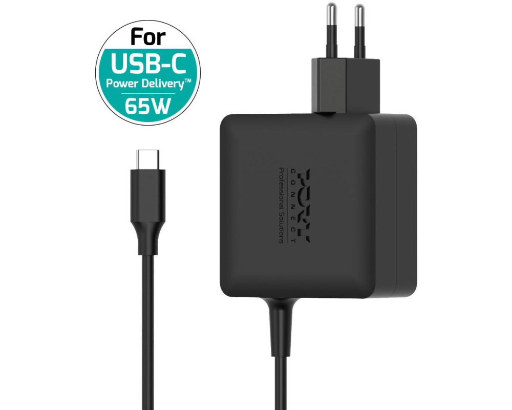 PORT PowerSupply 65W-Type C,GaN 904065CWEU Plug in 1.5 m
