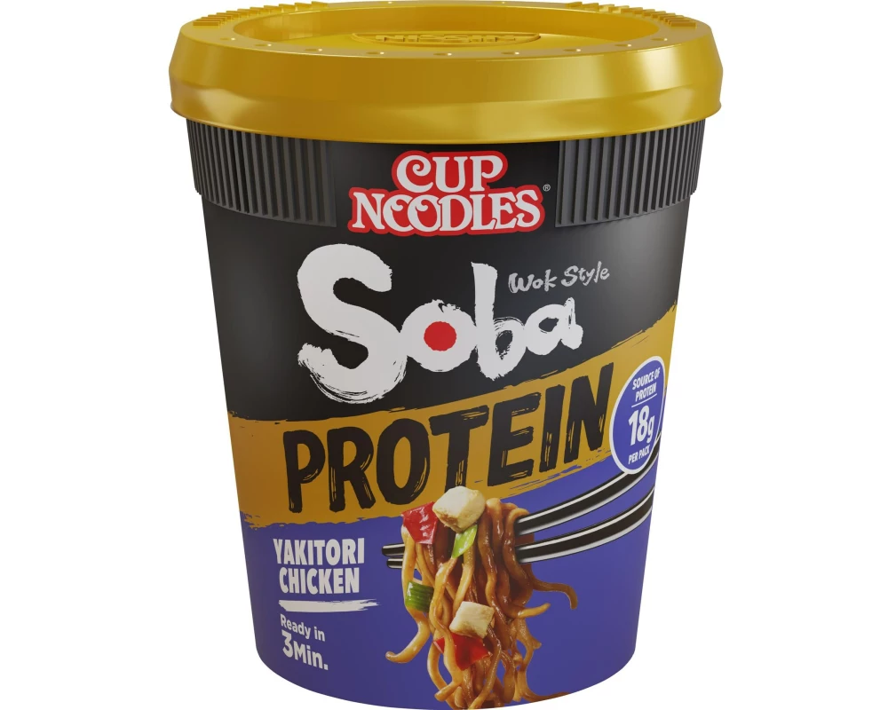 Nissin Food Fertiggericht Cup Protein Yakitori 90 g