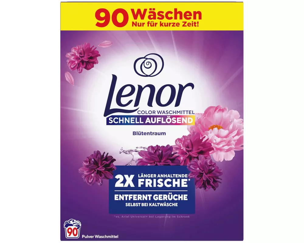 Lenor Pulverwaschmittel Blütentraum 4.95 kg
