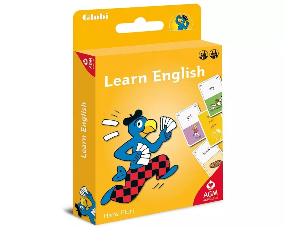 AGM Kinderspiel Globi Learn English