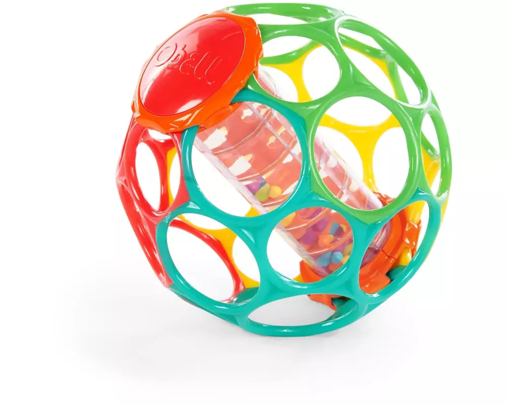 Oball Beschäftigungsspielzeug Regenmacher Rassel Mehrfarbig