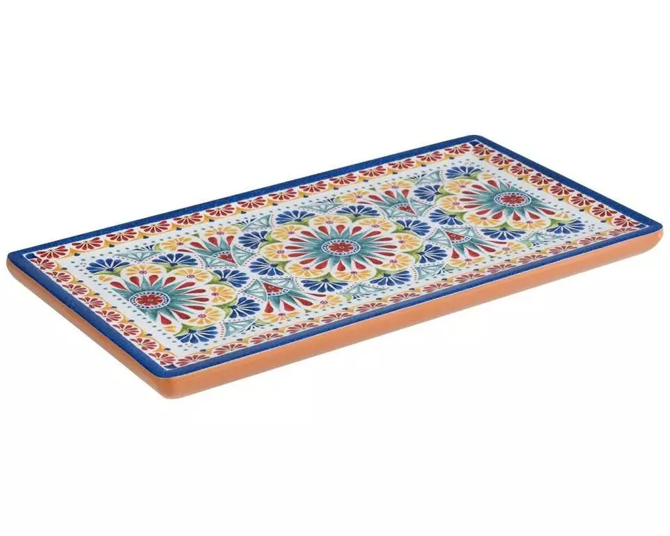 APS Servierplatte GN 1/3 Tablett ARABESQUE Blau/Mehrfarbig