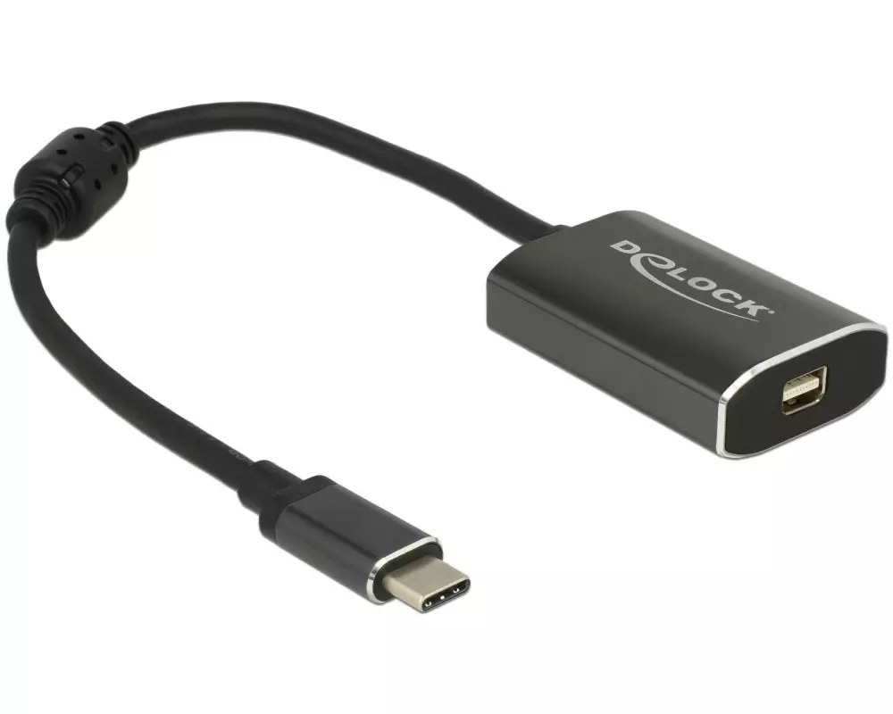 Delock Adapter 4K USB-C - Mini-DP/USB-C mit PD