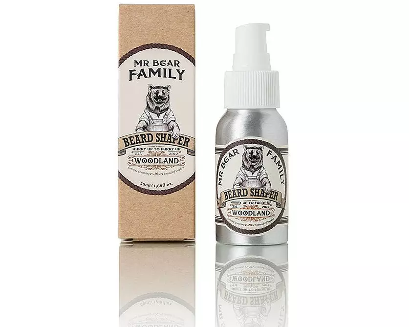 Mr. Bear Family Beard Shaper Woodland Bartbalsam Woodland 50 ml