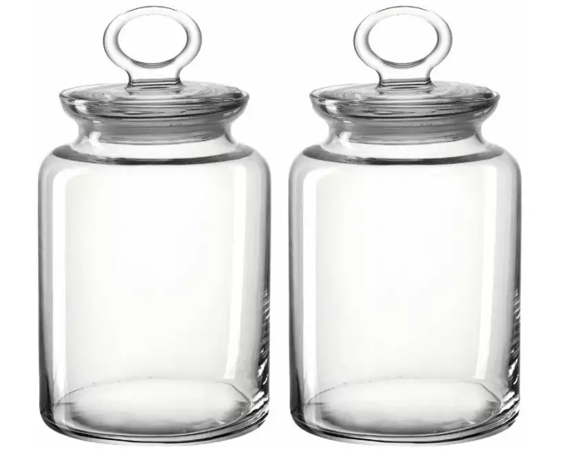 Montana Vorratsglas Cake 2 Stück, 1.5 l, Transparent