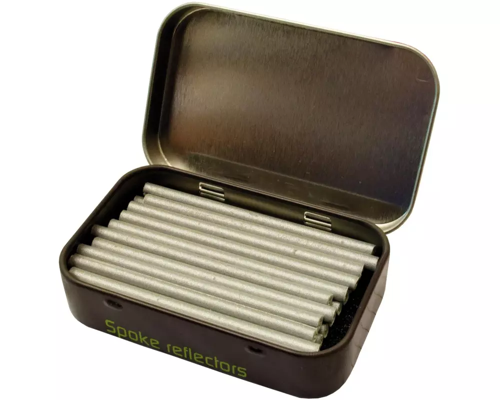 OEM Speichen Reflektoren Alu-BOX mit 24 Stück