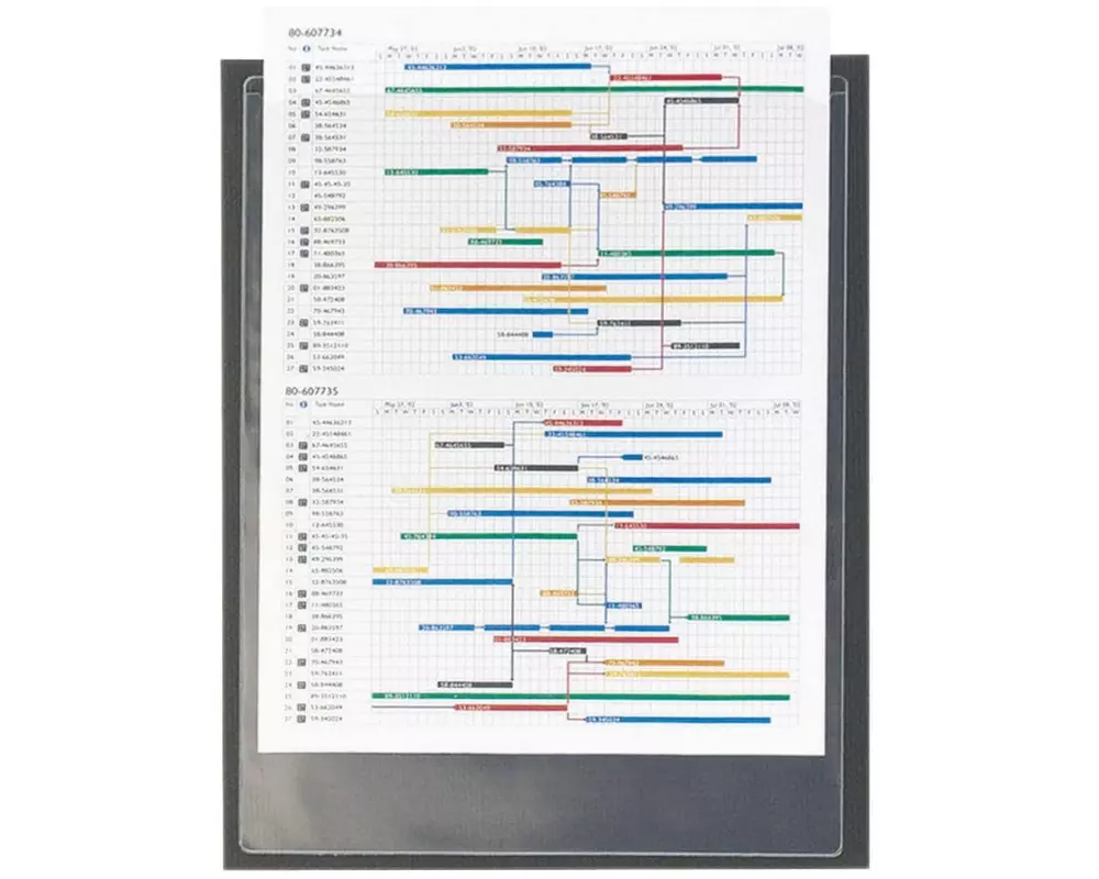 3L Sichthülle A6 Transparent, 5 Stück