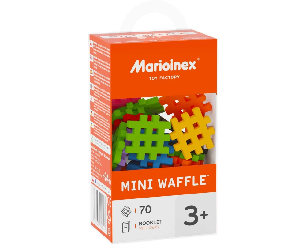 Max Bersinger Baukasten Marioinex Mini Waffle - 70 Teile