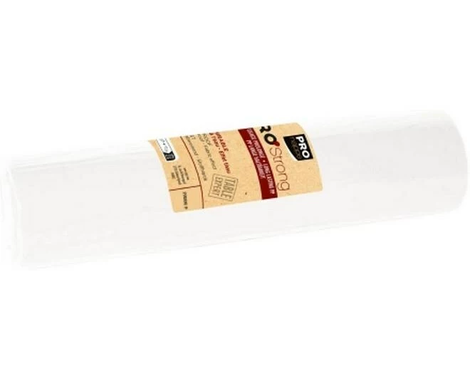 PRO nappe Tischläufer Tête-à-tête, Rolle, 40 x 2400 cm, Weiss