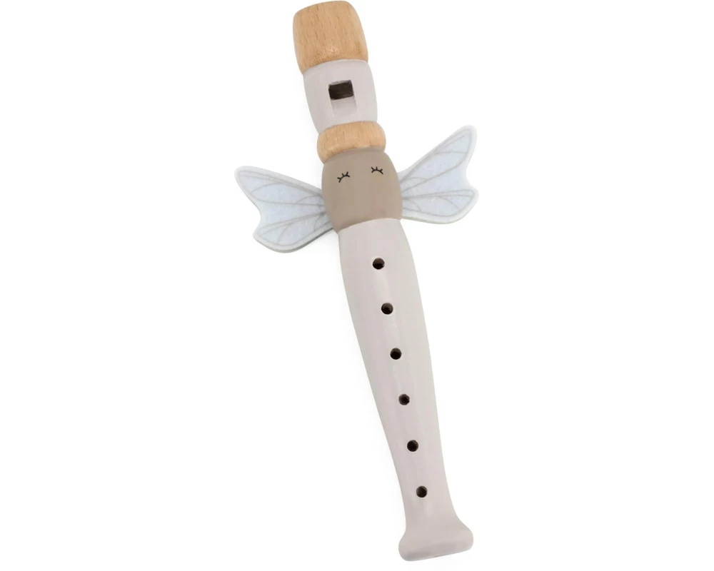 Label Label Musikinstrument Flöte Nougat