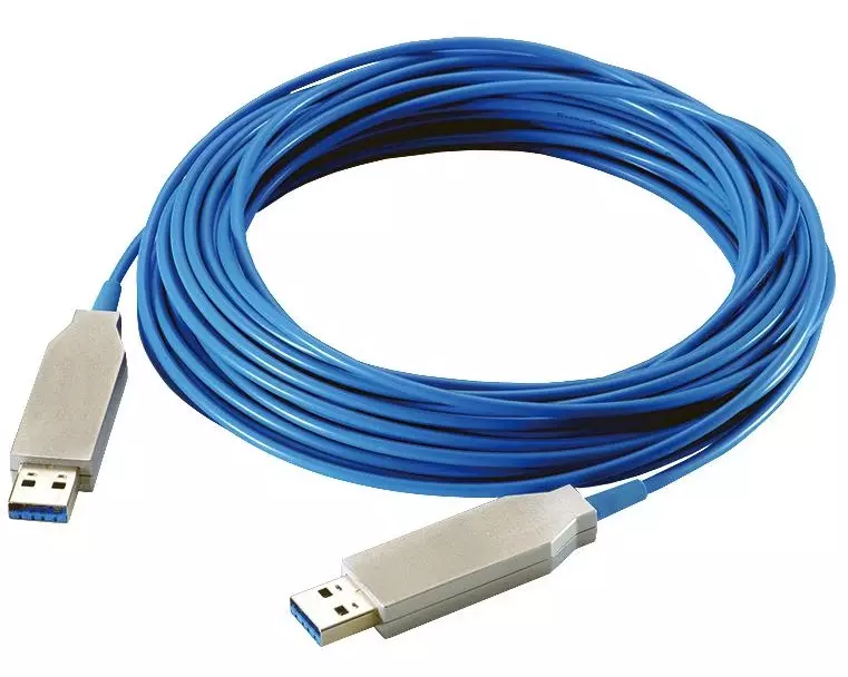 Exsys USB 3.0-Kabel EX-K1683 Glasfaser 100 m