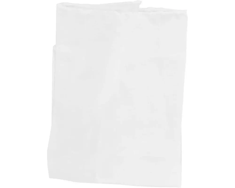 Creativ Company Seidentuch 28 x 28 cm Weiss