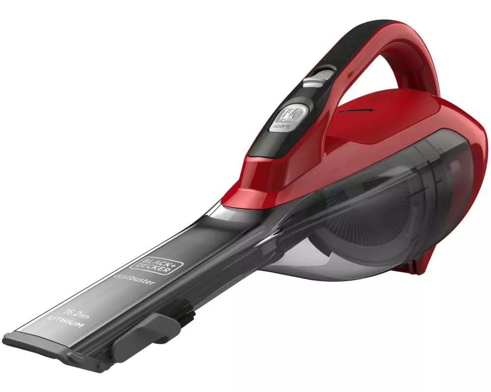Black & Decker Akku-Handsauger Dustbuster Lithium Rot