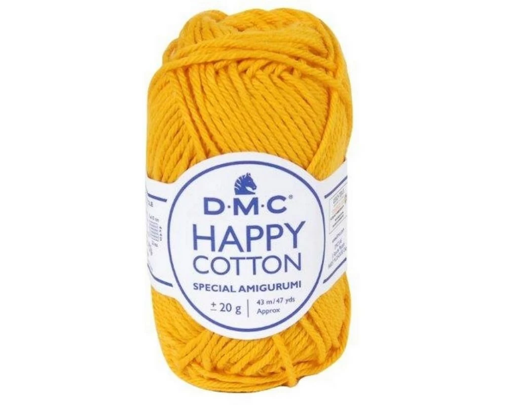 DMC Baumwollgarn Natura Happy Cotton Goldgelb