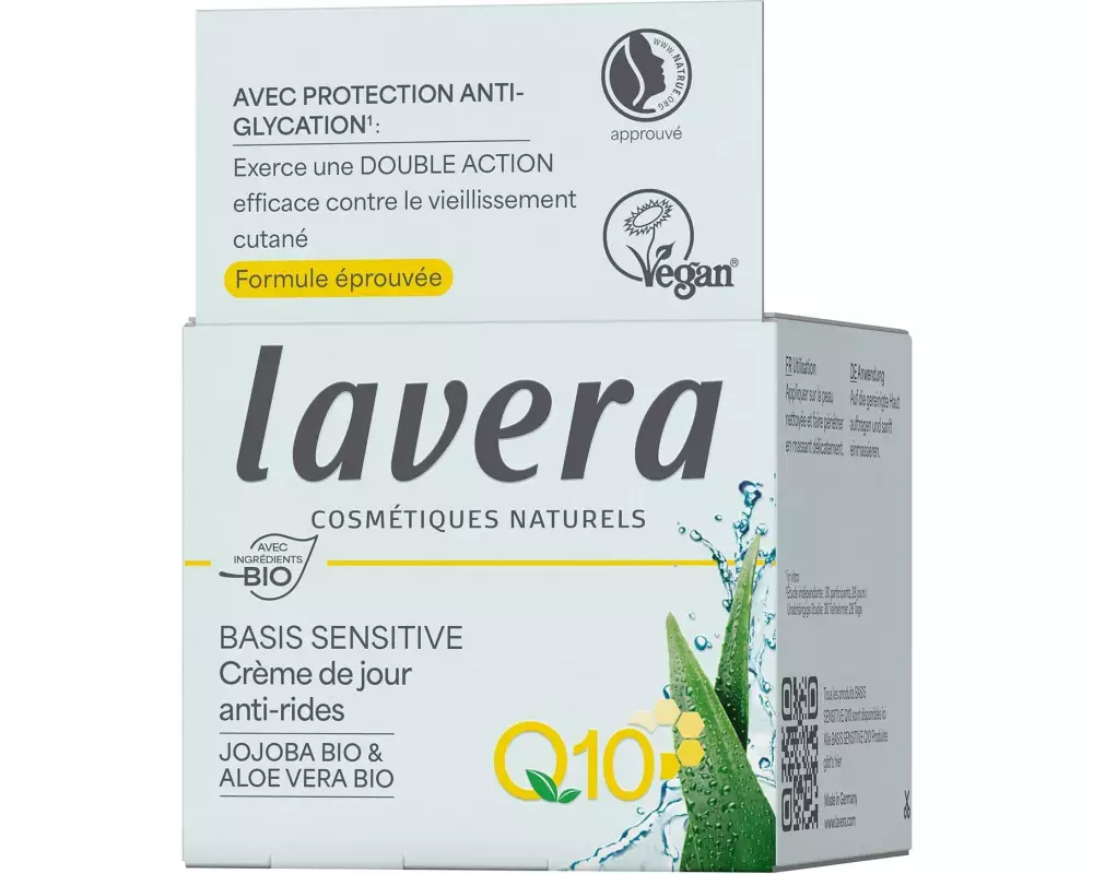 Lavera Feuchtigkeitscrème Basis Sensitive Q10 50 ml