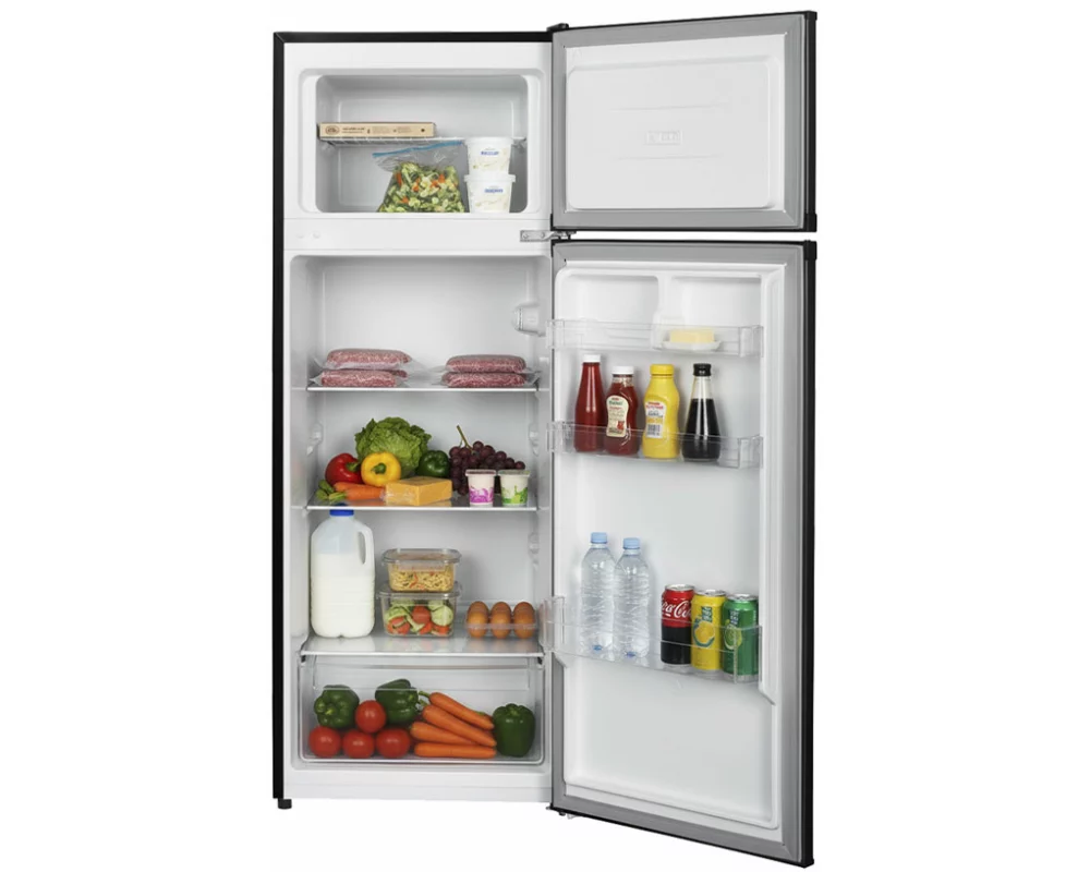 Kibernetik KO205 Kombi Kühl- Gefrierschrank ( E ) schwarz