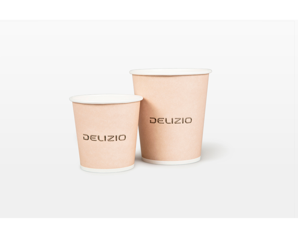 DELIZIO Becher 10169391 Kaffee 1.8dl 50 Stk.