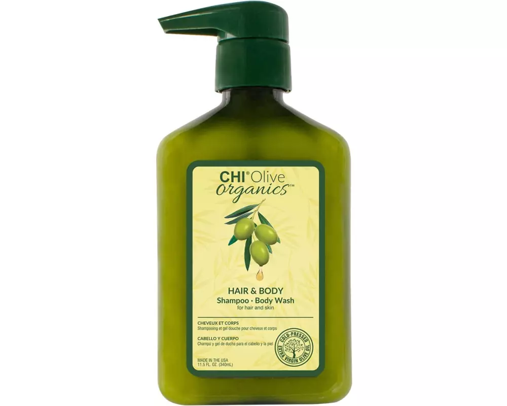 chi Olive Organics Hair & Body Shampoo 340 ml