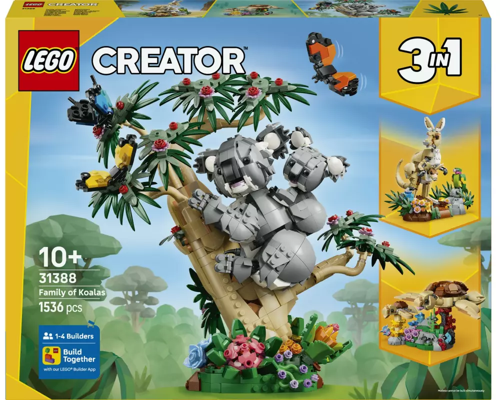 LEGO Creator Wilde Tiere: Koala-Familie 31388 3-in-1