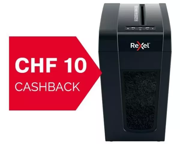 Rexel Aktenvernichter Secure X10-SL P-4, 10 Seiten