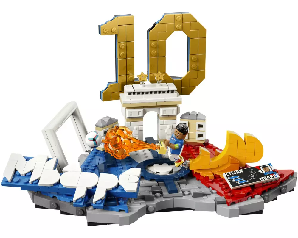 LEGO Editions Kylian Mbappé – Fussball-Highlights 43013